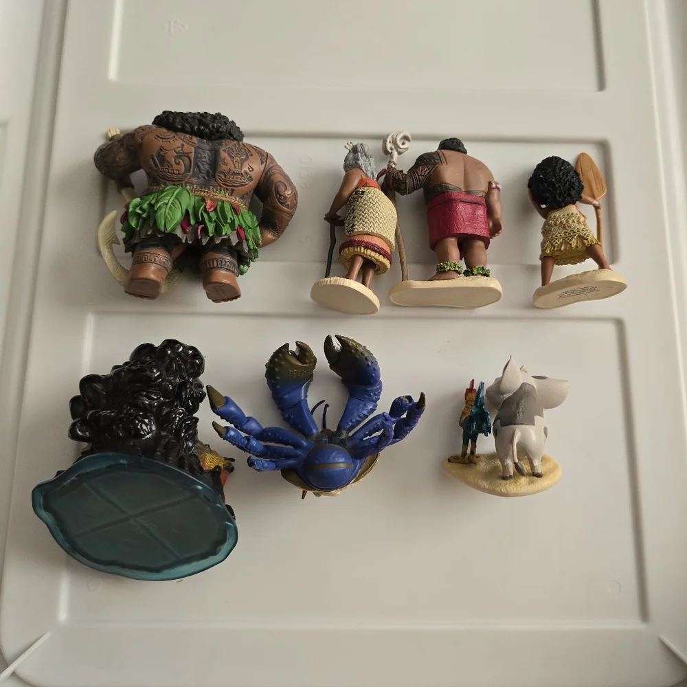 Disney‎ Moana Figurines Set of 7